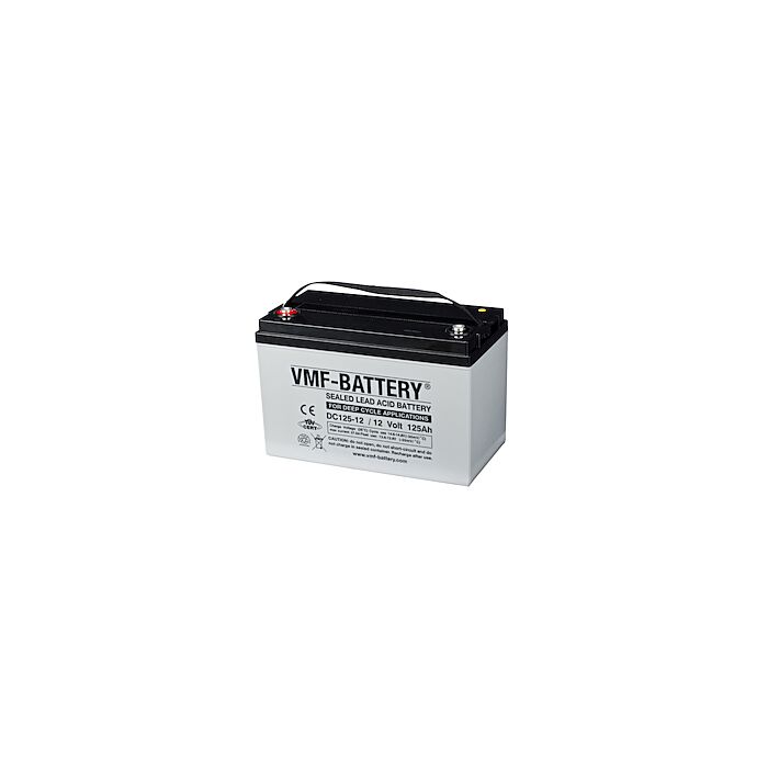 VMF AGM Batteri 12V 125AH (Tilsvarer Ritar DC12-120S)