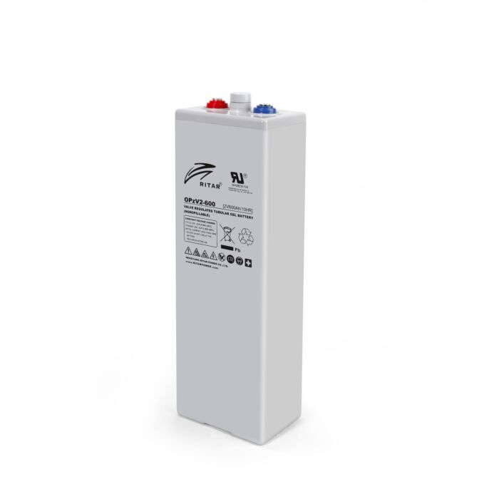RITAR OPzV Serien GEL Batteri 2V 800AH