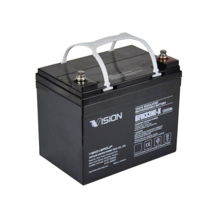 AGM Deep Cycle batteri 12V 33Ah til Tesla Model S (M6)