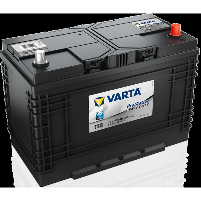 VARTA Promotive Black Batteri 12V 110AH 680CCA (347x173x210/234mm) Polstilling 5 - Plusspol til hÃƒÂ¸yre I18