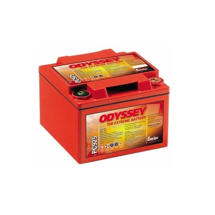 ODYSSEY PC925MJT AGM Batteri 12V 28AH 330CCA (167x176x119mm) Polstilling 5 - Plusspol til hÃƒÂ¸yre
