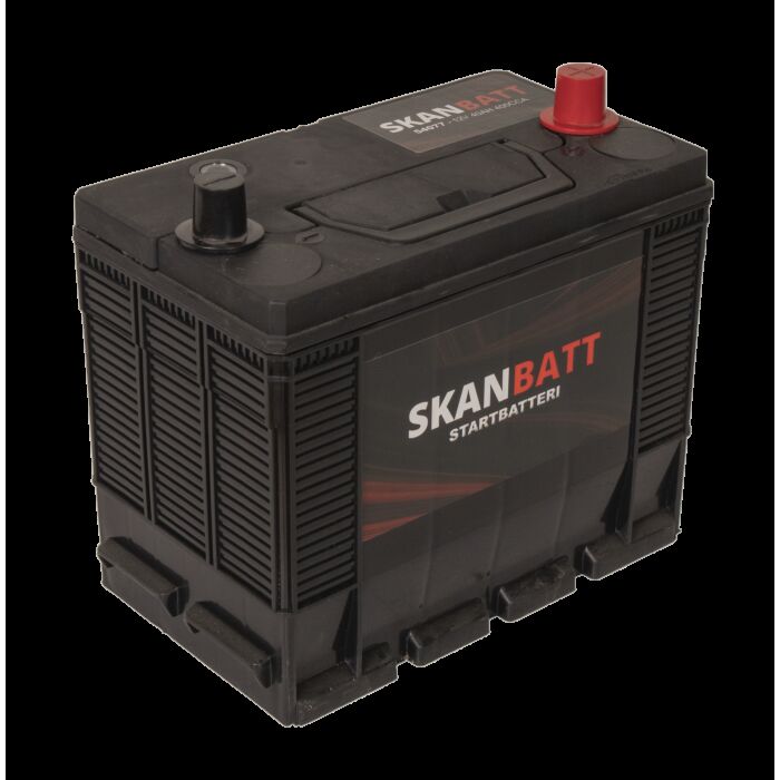 SKANBATT Startbatteri 12V 40Ah 400CCA (238x136x202mm) Polstilling 5 - Plusspol til hÃƒÂ¸yre John Deere