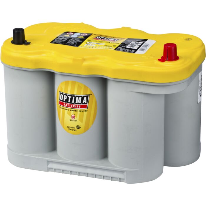 OPTIMA AGM Yellow Top 12V 66AH 845CCA (309x172x219mm) Polstilling 5 - Plusspol til hÃƒÂ¸yre 8037-327