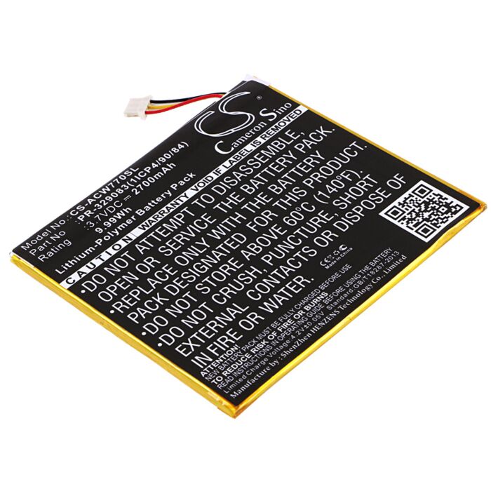 2700mAh for Acer Iconia One 7 B1-770