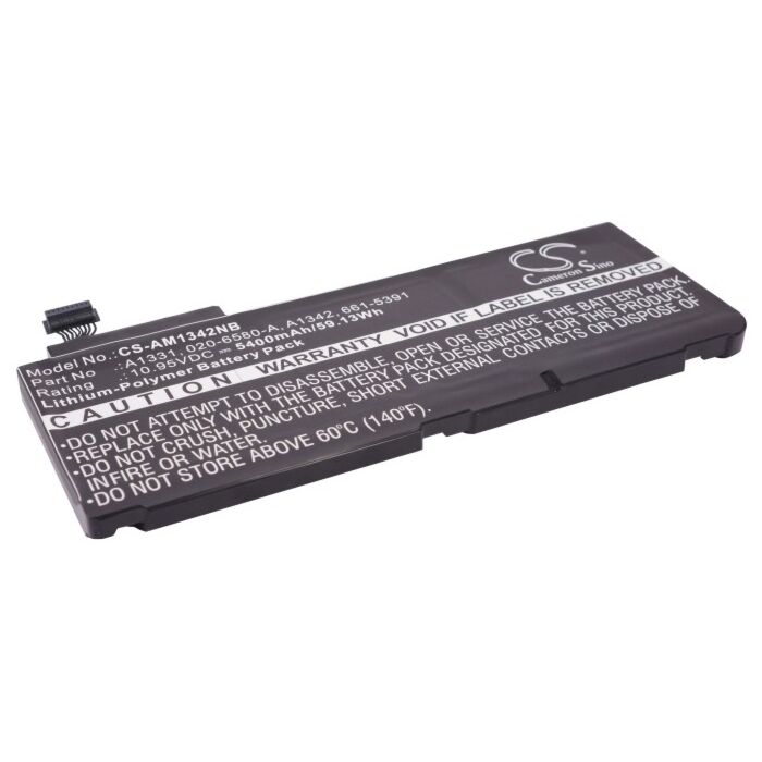 5400mAh for Apple MacBook 13",MacBook Unibody 13",MacBook Pro 15",MacBook Pro 17",MacBook Pro Unibody 15",MacBook Air MC234LL/A 13.3",MacBook Air MC233LL/A 13.3",MacBook Pro 13.3",MacBook Pro MC375LL/A 13.3",MacBook Pro MB985LL/A 15.4"