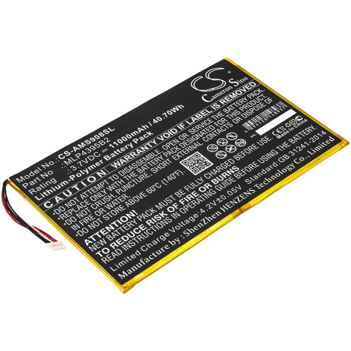 11000mAh for Autel MaxiSys MS908,MaxiSys MS908P Pro,MaxiSys CV,MS908CV,MaxiSys Pro,MS908S,MaxiSys MS908P,MaxiSys MS908 Pro,MaxiSys MY908