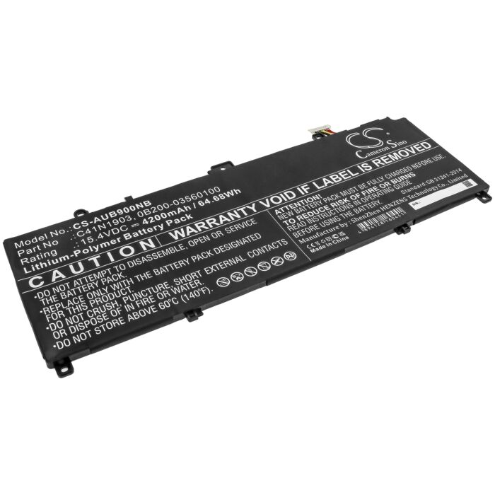 4200mAh for Asus ExpertBook B9450,B9450FA-BM0160R,B9450FA-BM0193R,B9450FA-BM0165R,B9450FA-BM0194R,B9450FA-XS79,ExpertBook B9450FA-XS74,B9450FA-BM0163R,B9450FA-BM0161R,ExpertBook B9450FA