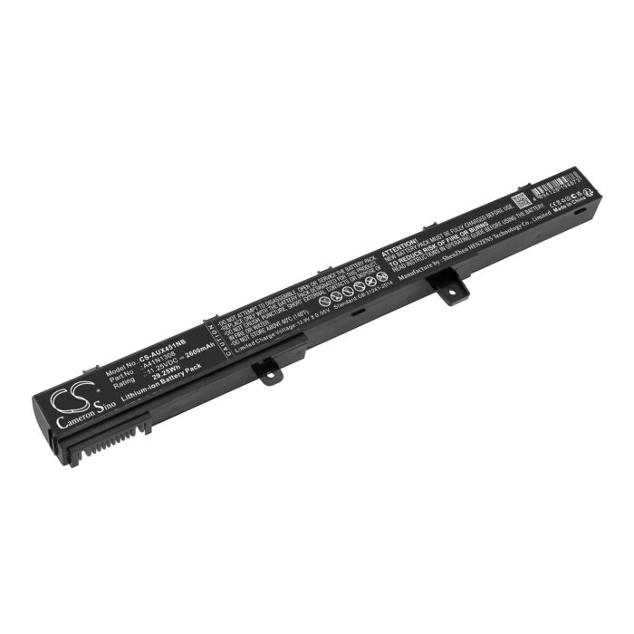 2600mAh for Asus X551C,X551CA,X551CA-0051A2117U,X551C-SX014H,90NB0341-M00910,X551CA-DH21,X451,X451C,X45LI9C,A41