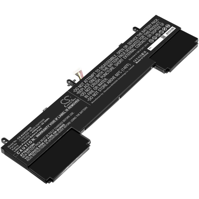 4500mAh for Asus ZenBook 15 UX534FTC-BPC1517U,ZenBook 15 UX534FT-A7601T,ZenBook 15 UX534FTC-A9076T,ZenBook 15 UX534FTC-AA196T,ZenBook 15 UX534FA-AA008T,UX534FT-A9011T,ZenBook Flip 15 UX563FD-EZ034R,ZenBook 15 UX534FT-A7621TS,ZenBook 15 UX534FTC-BPC1506T,Z