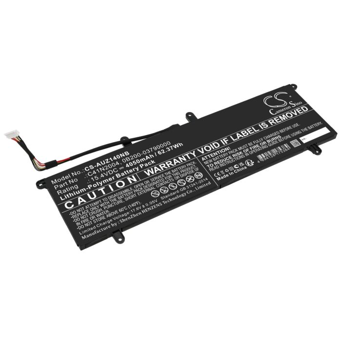 4050mAh for Asus ZenBook Duo 14 UX482EG-HY Series,ZenBook Duo 14 UX482EA-HY121T,ZenBook Duo 14 UX482EG,Zenbook Duo 14 UX482EA-KA143T,ZenBook Duo 14 UX482EG-XS74T,ZenBook DUO 14 UX482EA-HY030R,ZenBook Duo 14 UX482EA-HY034R,ZenBook Duo 14 UX482EA-KA551TS,Ze