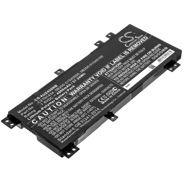 4900mAh for Asus Z450LA-WX006T,Z450UA,Z550MA-1A,Z450UA-WX006T,Z450LA-WX008T,Z450UA-3I,Z550SA,Z450UA-WX009T,Z450LA-WX010T,Z450UA-WX002T