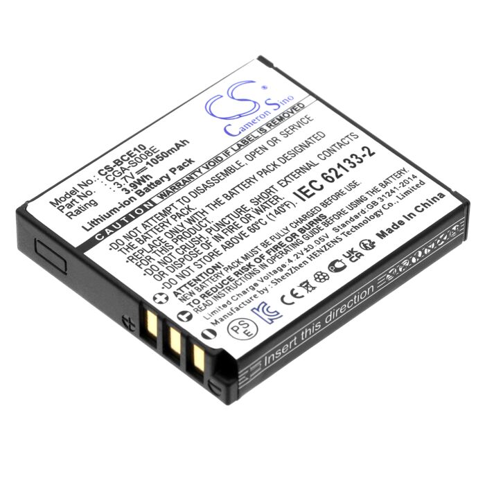 1050mAh for Leica C-LUX 2,C-LUX 3