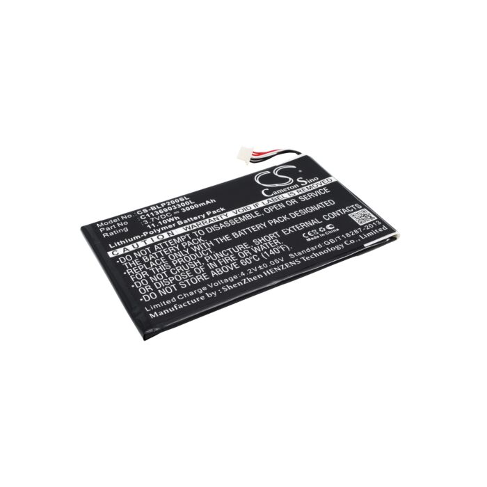 3000mAh for BLU TouchBook 7.0 3G,P200,Touch Book 7 3G,P200L,Touchbook 8 3G,BT-D005L