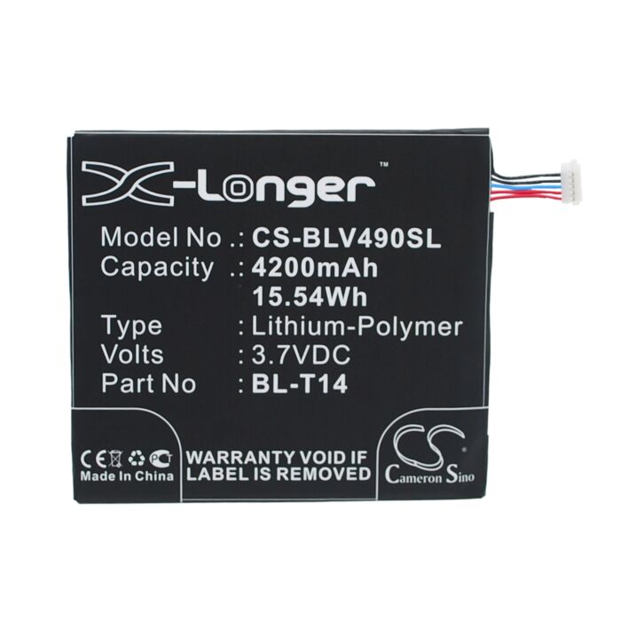 4200mAh for LG G Pad 8.0,V490,V495,G PadF 8.0,G Pad F7,G Pad F 8.0