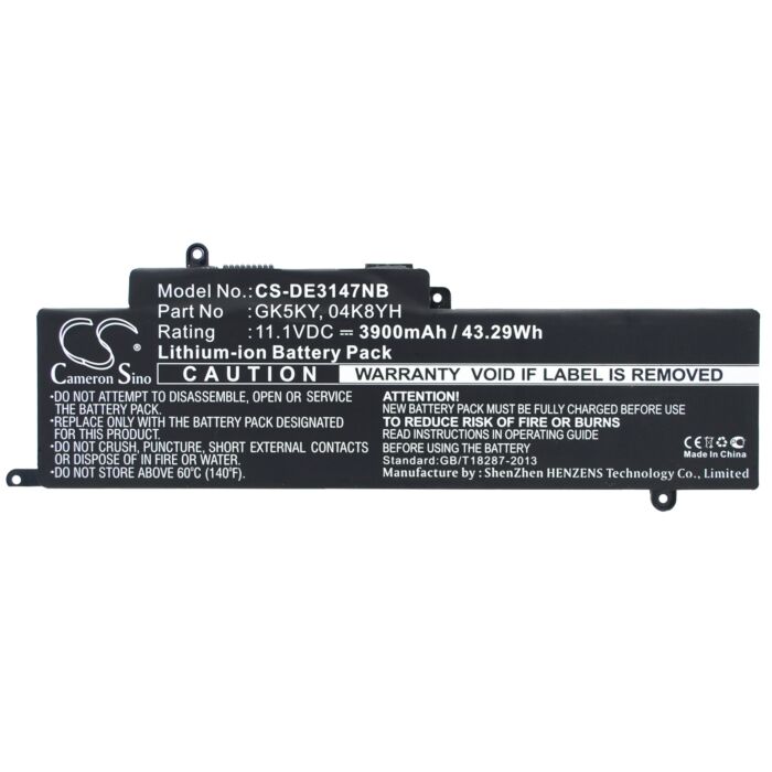 3900mAh for DELL Inspiron 11 3147,Inspiron 13 7347,Inspiron 11 3147 3000 11.6",inspiron-15-7568,Inspiron 15 7000,inspiron-13-7352,Inspiron 11-3152,Inspiron 13 7359,Inspiron 3147,Inspiron INS11WD-4308T