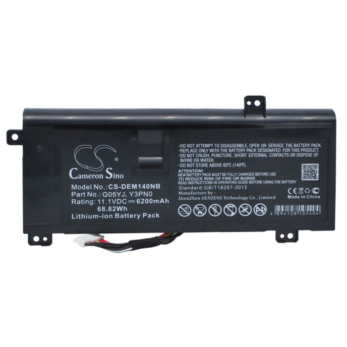 6200mAh for DELL Alienware M14X R3,Alienware M14x R4,Alienware P39G,Alienware M14X R1,Alienware 14D-1528,ALW14D-5528,ALW14D-1528,ALW14D-4528,ALW14D-1828,ALW14D-4828