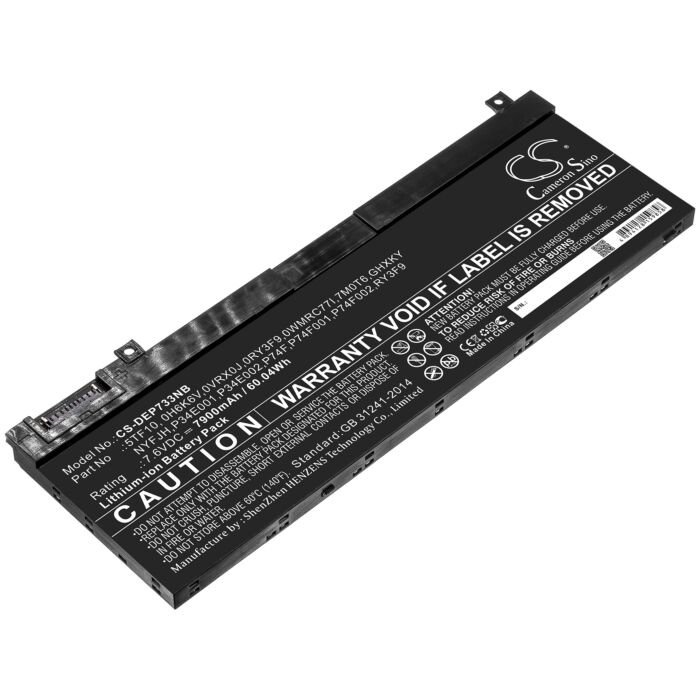 7900mAh for DELL Precision 7330,Precision 7540,Precision 7530