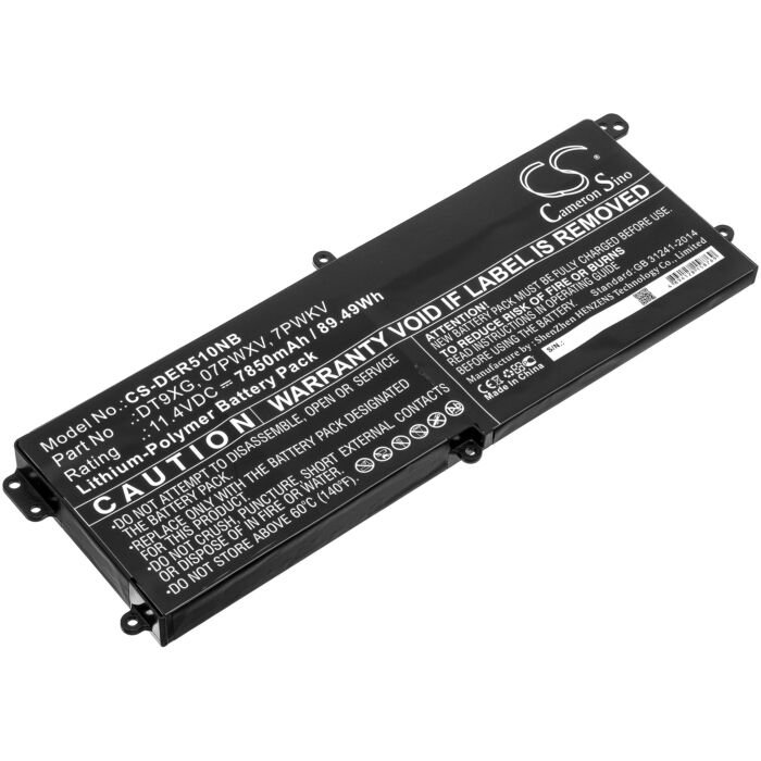 7850mAh for DELL ALWA51M-D1746B,Alienware Area 51m ALWA51M-D1968B,Alienware Area 51m ALWA51M-D1766B,ALWA51M-D1748DB,Alienware Area 51m ALWA51M-D1735DB,Alienware Area-51m i9-9900K RTX 2080,Alienware Area 51m ALWA51M-D1766PW,ALWA51M-D1968B,ALWA51M-D1969DB,A