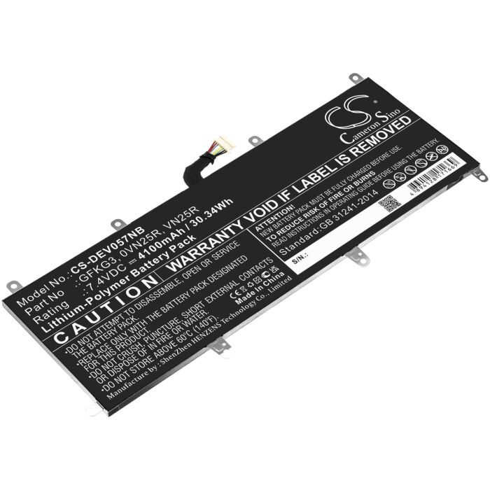 4100mAh for DELL Venue 10 Pro,Venue 10 Pro 5056