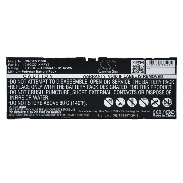 4300mAh for DELL Venue 11 Pro 5130,T06G,Venue 11 Pro 5130-9356,Venue 11 Pro 7140,Venue 11 Pro 7139,Venue 11 Pro 32,Venue 11 Pro 7130