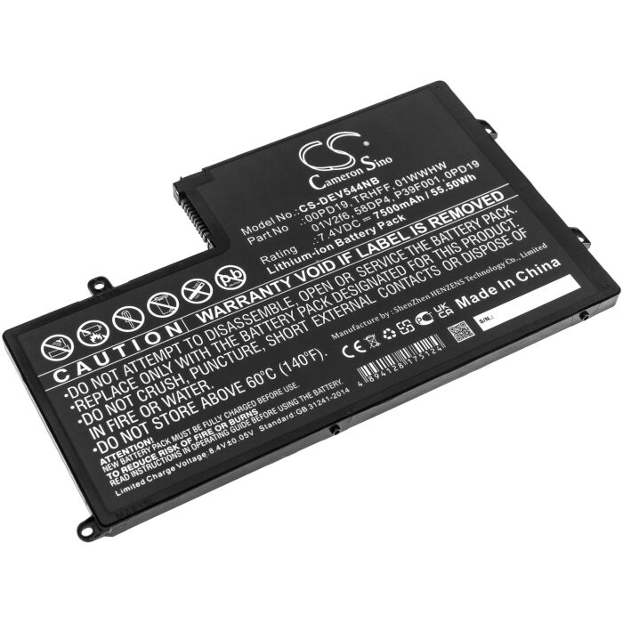 7500mAh for DELL Inspiron 14-5442,Inspiron 14-5443,Inspiron 14-5445,Inspiron 14-5447,Inspiron 14-5448,Inspiron 14-5457,Inspiron 15-5542,Inspiron 15-5543,Inspiron 15-5545,Inspiron 15-5547