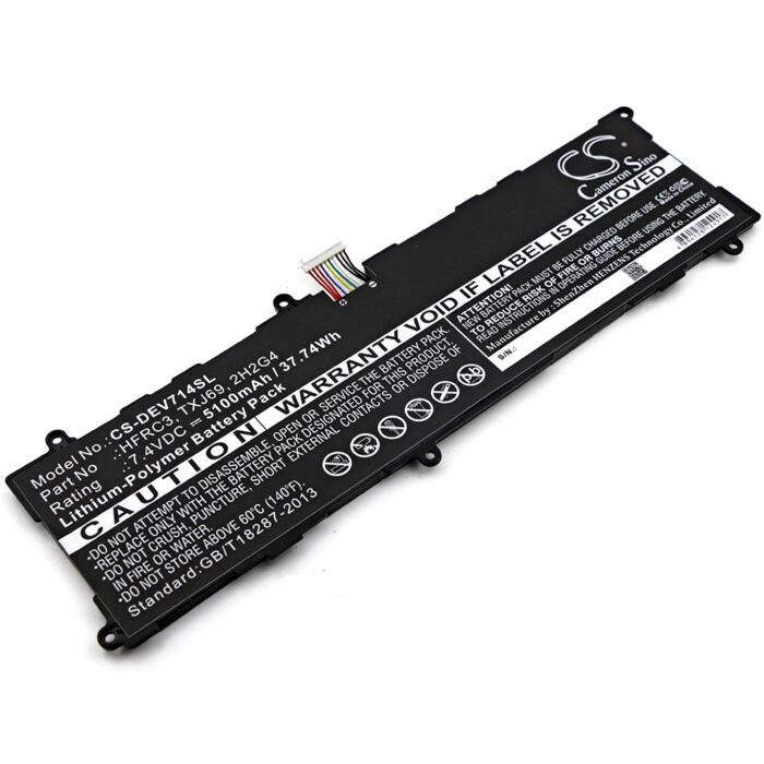 5100mAh for DELL Venue 11 Pro 7140,Venue 11 Pro 7140 Tablet,Venue Pro 7140