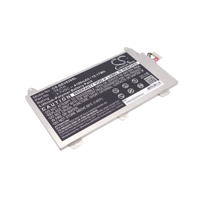 4100mAh for DELL Venue 8 Pro 3845,Venue 8 Pro (3845) Tablet,Venue 8 Pro Tablet