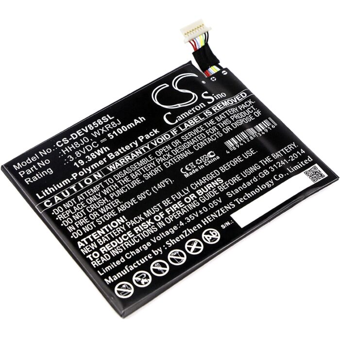 5100mAh for DELL Venue 8 Pro 5855