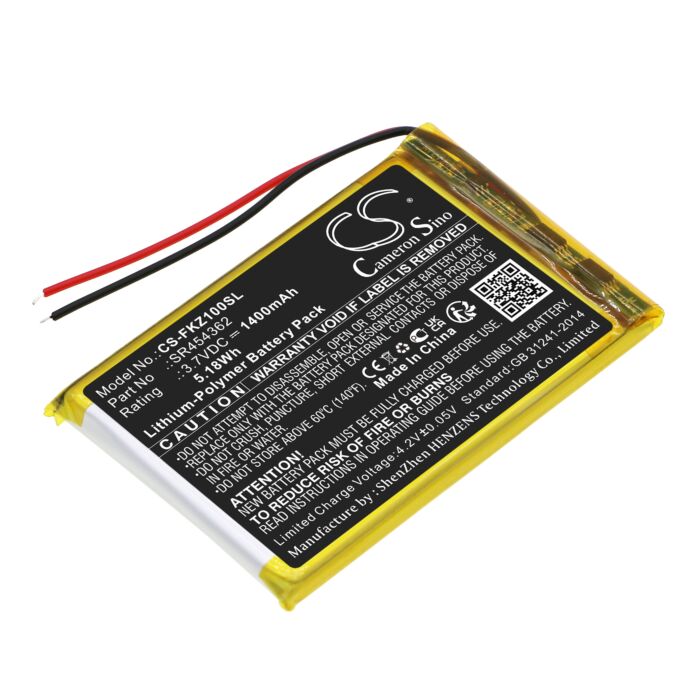 1400mAh for Falk FA Z10,NEO 620,NEO 620 LMU,NEO 640,NEO 640 LMU