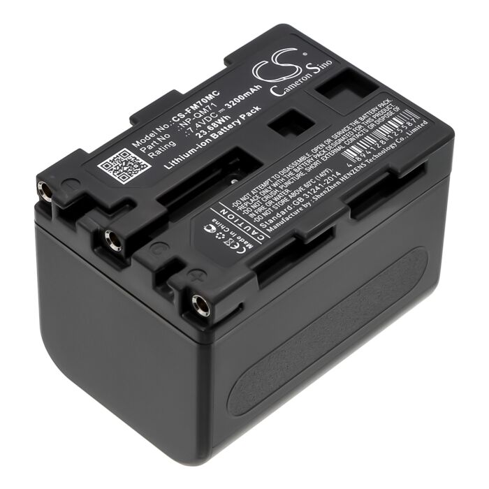 3200mAh for Sony CCD-TRV108,CCD-TRV118,CCD-TRV128,CCD-TRV138,CCD-TRV308,CCD-TRV318,CCD-TRV328,CCD-TRV338,CCD-TRV608,DCR-DVD100