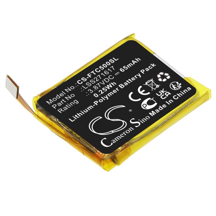 65mAh for Fitbit Charge 5
