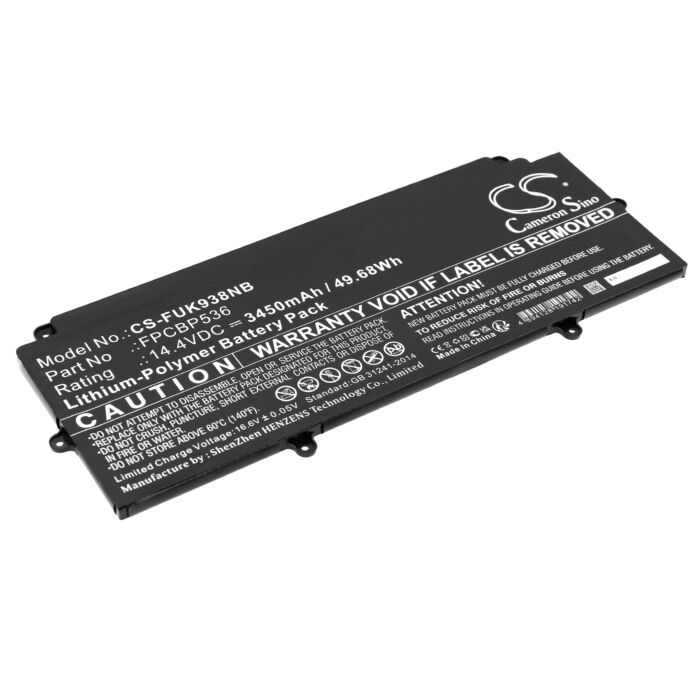3450mAh for Fujitsu LifeBook U937,LifeBook U938,LifeBook U939,LifeBook U938(VFY U9380MP701CH),LifeBook U938(VFY U9380M0003RU),LifeBook U937(VFY U9370M17FPFR),LifeBook U939(VFY U9390M452SNC),LifeBook U939(VFY U9390M172TPT),LifeBook U939(VFY U9390M251TNC),L