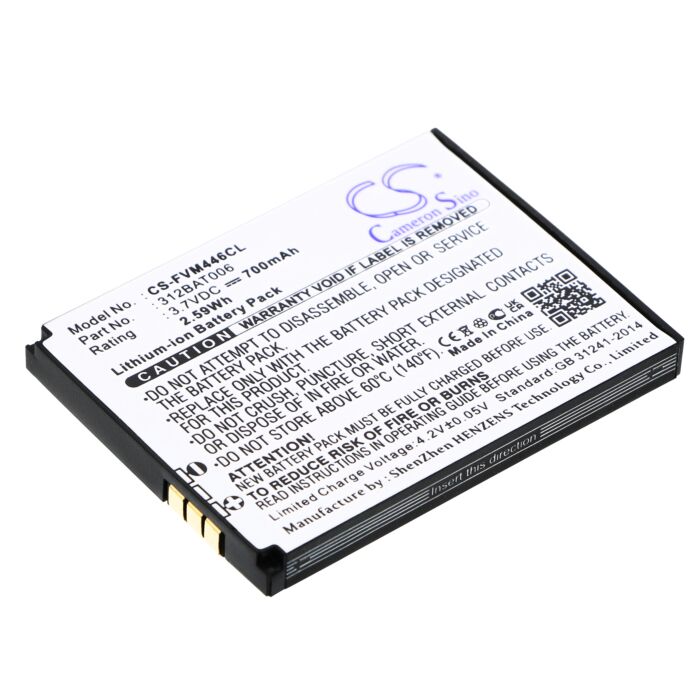 700mAh for FRITZ!FON MT-F,2000 2446,AVM 2000 2446,C4,M2,EM325,M325,EM25
