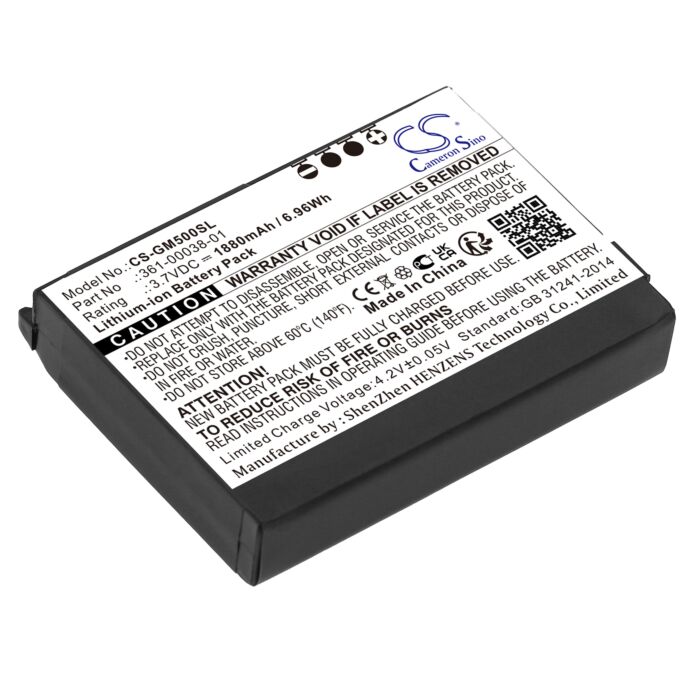 1880mAh for Garmin Nuvi 500,Zumo 600,Zumo 650,Zumo 660,Nuvi 510,Aera 500,Aera 550,Zumo 220,Zumo 660LM,Nuvi 550