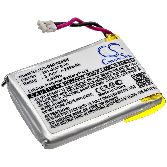 250mAh for Garmin Forerunner 620