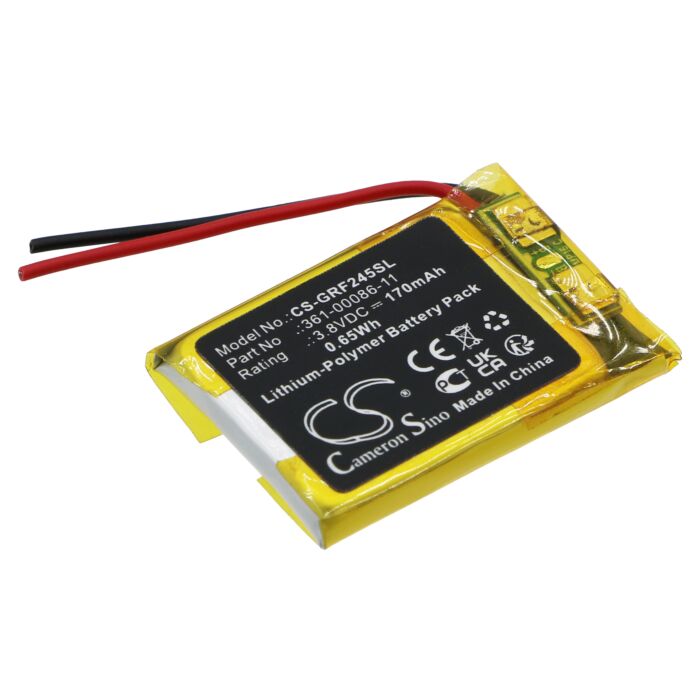 170mAh for Garmin Forerunner 245,Forerunner 245 Music