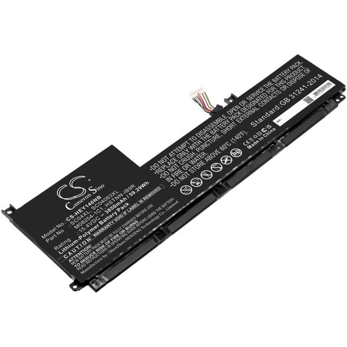 3850mAh for HP Envy 14-EB0000NF,Envy 14-EB0006NJ,Envy 14-EB0008NP,Envy 14-EB0010CA,Envy 14-EB0010NR,Envy 14-EB0376NG,Envy 14-EB0775NG