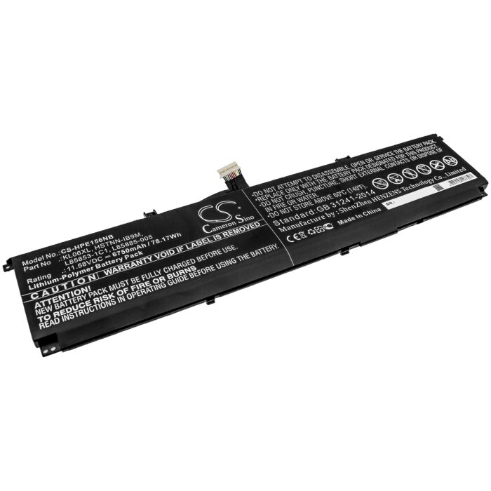 6750mAh for HP Envy 15-EP0098NR,Envy 15-EP0008NS,Envy 15-EP0000NS,Envy 15-EP0000NU,Envy 15-EP0001NK,Envy 15-EP0001NQ,Envy 15-EP0001NS,Envy 15-EP0004NQ,Envy 15-EP0004TX,Envy 15-EP0005NL