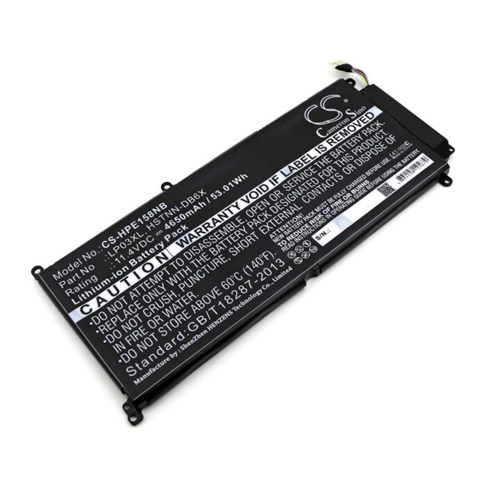 4650mAh for HP Envy 15-AE015TX,N1V47PA,Envy 15-AE016TX,N1V48PA,Envy 15-AE017TX,N1V49PA,Envy 15-AE018TX,N1V50PA,Envy 15-AE019TX,N1V51PA
