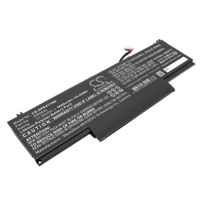 Replacement Battery for ER06XL, ER06068XL, HSTNN-OB3I Li-Polymer 5600mAh