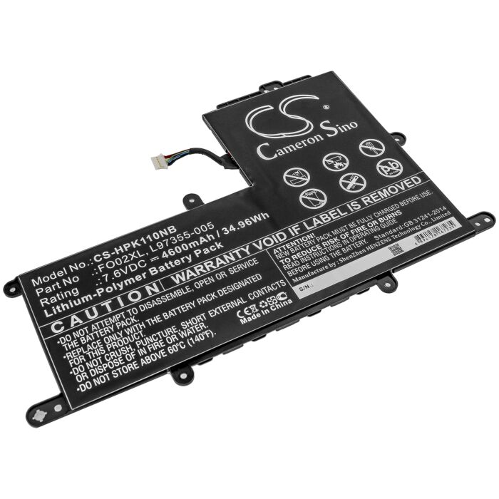 4600mAh for HP Chromebook 11A,Chromebook 11A-NA,Chromebook 11A-NA0015WM,CHROMEBOOK 11A-NA0500NA,Chromebook 11A-NA0035NR,Chromebook 11A-NA0050NR,Chromebook 11A-NA0200ND,CHROMEBOOK 11A-NA0XXX,Chromebook 11A-NA0060NR,CHROMEBOOK 11A-NA0001NB