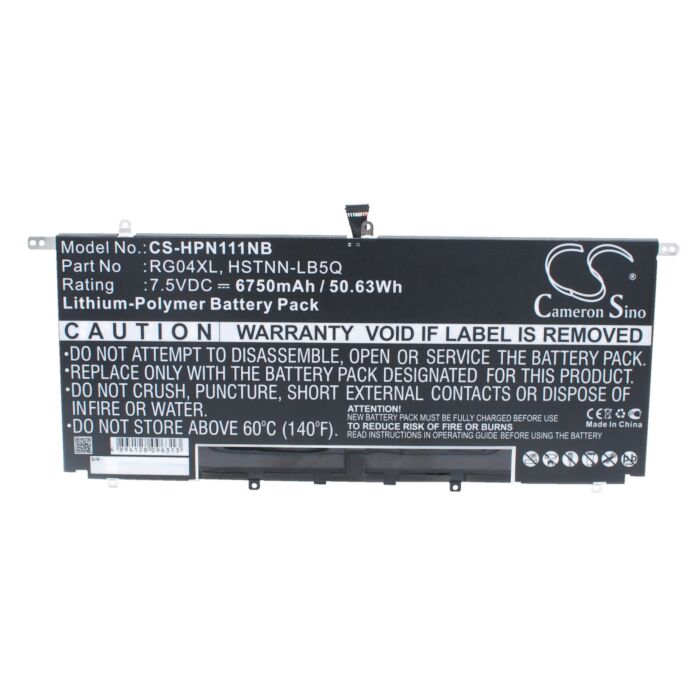 6750mAh for HP Spectre 13-3000,Spectre 13t-3000,TPN-F111,Spectre 13-3000EA Ultrabook,Spectre 13-3010DX Ultrabook,Spectre 13-3002EL Ultrabook,Spectre 13-3092EF Ultrabook,Spectre 13-3000EE,Spectre 13-3010EA Ultrabook,Spectre 13-3002TU Ultrabook