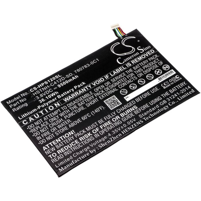 9500mAh for HP Pro Slate 12,K7X87AA,K7X87AA#ABA,K7X88AA,QC8074
