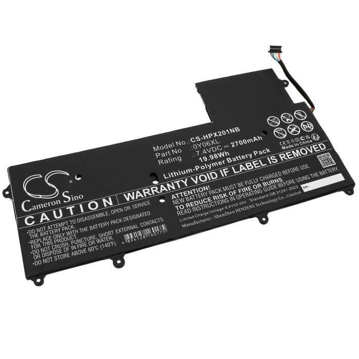 2700mAh for HP Ultrabook L5G46EA,Elite x2 1011 G1(L5G44EA),Elite x2 1011 G1(L5G75EA),Elite x2 1011 G1 4G,Elite x2 1011 G1(J8W02AV),Elite x2 1011 G1(L5G45EA),Elite x2 1011 G1(L5G77EA),Elite x2 1011 G1(L0U13AA),Elite x2 1011 G1(L5G47EA),Elite x2 1011 G1(L8D