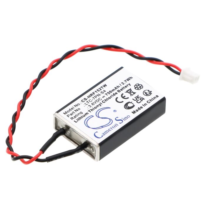 Replacement Battery for  Harris Falcon III, AN/PRC-152, LTC-7PN-S4, LiSOCI2 750mAh 3.6 Volts