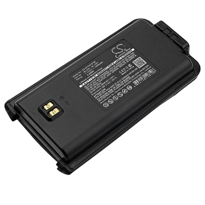1200mAh for HYT TC-610,TC-618,TC-610S,TC-610P,TC-620,TC-626