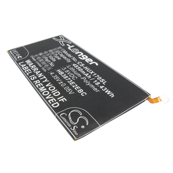 4850mAh for Huawei Mediapad X1 7.0,7D-501L,7D-501U,Mediapad X1 7.0 LTE,7D-503LT,Mediapad X1 7.0 3G
