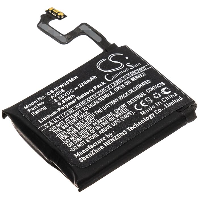 220mAh for Apple iWatch Series 4 40mm,A1975,A1977,A2007