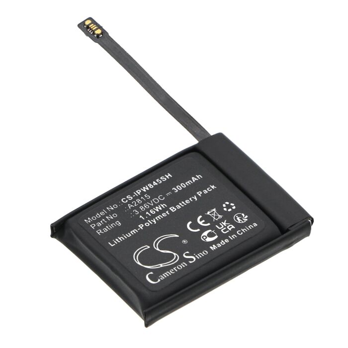 300mAh for Apple Watch Series S8 45mm
