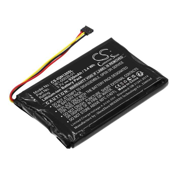 930mAh for Garmin Nuvi 1200,Nuvi 1205,Nuvi 1205W,Nuvi 1250,Nuvi 1255W,Nuvi 1260,Nuvi 1260W,Nuvi 140T,Nuvi 150T,Nuvi 2595LMT